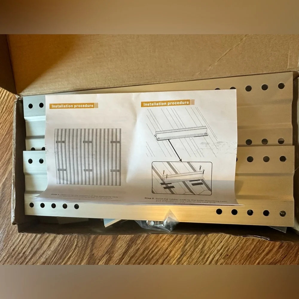 🆕 Aluminium Rooftop Solar Panel Mounting Bracket - Picture 3 of 8